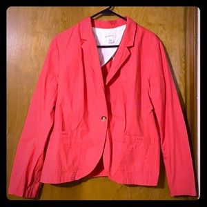 Women’s Liz Claiborne blazer XL Coral